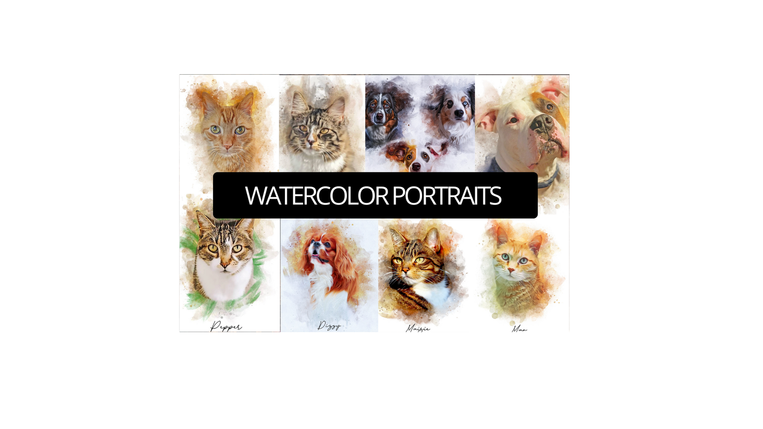 Watercolor Portraits