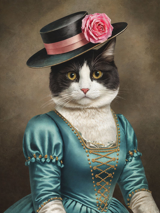 The Regal Rose Portrait