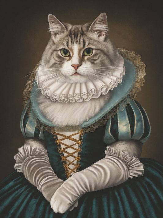 The Velvet Noble Portrait