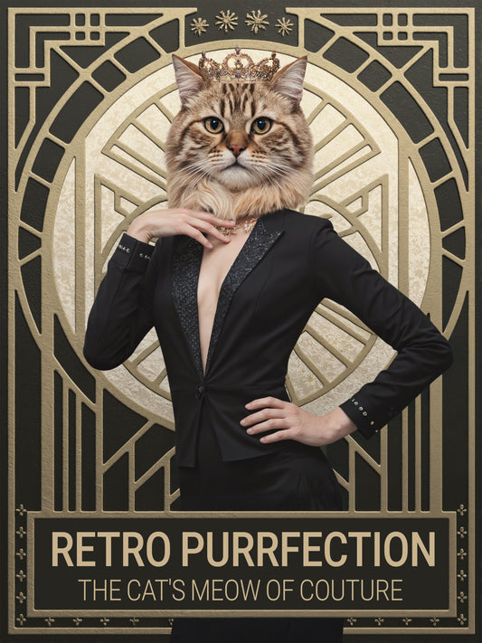 Retro Royal Couture Cover